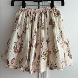 Pink Chicken Girls Gianna Skirt Bunny Friends Easter Size 14Y